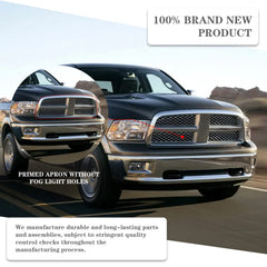 CarPartsDepot direct-fit installation front grille, easy swap