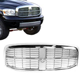 CarPartsDepot chrome front grille for Dodge Ram 2006-2009 enhances bold chrome styling
