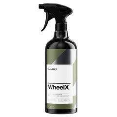 CARPRO CARRO WheelX bottle pour demonstrates fast one-step cleaning for wheels.