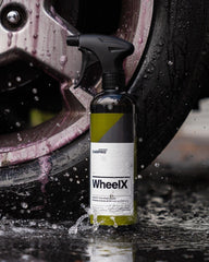 CARPRO CARRO WheelX on chrome wheels preserves finish when cleaning.