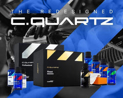 CARPRO CQUARTZ UK 3.0 water beading on surface