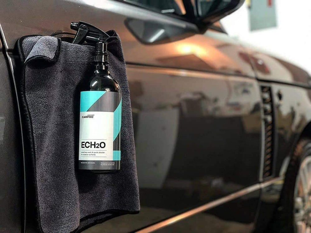 CARPRO ECH2O dilution chart explains ratios for light or heavy cleaning tasks