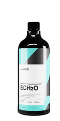 CARPRO ECH2O waterless wash bottle demonstrates convenient gloss with no rinsing needed