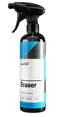 CARPRO Eraser bottle pour demonstrates oil removal for prep