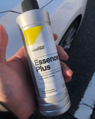 CARPRO Essence Plus hydrophobic-nanoparticles deliver lasting beading and water repellency