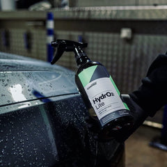 CARPRO HydrO2 Lite protects wheel well and caliper area during washing.