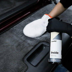 CARPRO Inside applied with towel for thorough fabric interior cleaning