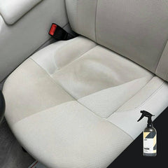 CARPRO Inside foam action close-up showing high-foaming interior cleaner in action.