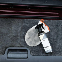 CARPRO Inside cleans rubber mats effectively with non-greasy finish
