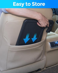 CarQiWireless steering wheel desk hook attachment enables quick setup