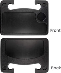 CarQiWireless steering wheel desk wipe-clean surface keeps it tidy