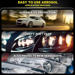 Carrie Rowe kit demonstrates compatibility with plastic and glass headlight lenses.