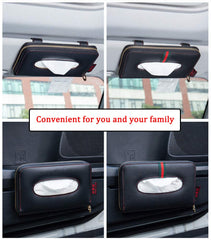 Carstuus tissue holder clip-on backseat keeps the cabin tidy and tissues within reach