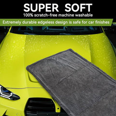 Cartisen durable reusable microfiber towel stays soft after repeated washes.