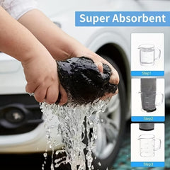 Cartisen ultra-absorbent towel delivers quick-dry performance on large car panels.