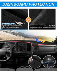 Cartist dash cover showcases pre cut vents for factory-like fit.