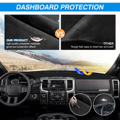 CARTIST dash cover uses wrinkle-free material for a pristine finish.