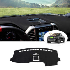 CARTIST dashboard cover for F-150 reduces sun glare while protecting the dash