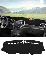 CARTIST dashboard cover for Jeep Grand Cherokee provides a snug fit and protection from sun exposure.