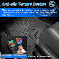 CARTIST Integra rear floor mats compatible with 2023-2026