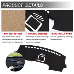 CARTIST UV-ray protector dash mat guards against sun damage