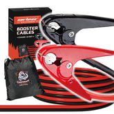 Cartman 2-gauge jumper cables coiled for reliable cold-weather starts