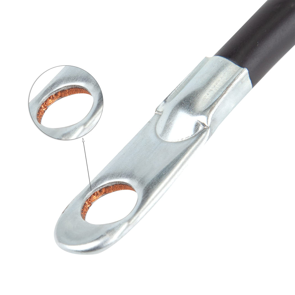 Cartman zinc-plated copper lugs help resist corrosion over time.
