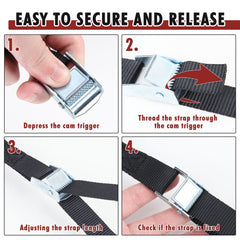 Cartman general-use tie-down without hooks for versatile cargo securing.