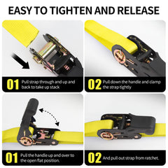 Cartman stainless spring-loaded release protects against accidental opening.