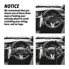 Cartman steering lock adjustable-length fits 7 to 15.7 inches