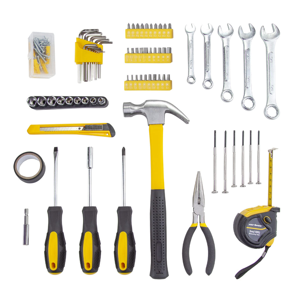 Cartman screwdrivers and bits ready for precise DIY tasks