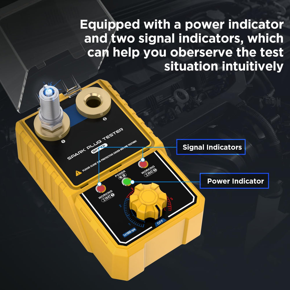 Cartoobe SPT101 protective cover shown for safe testing.
