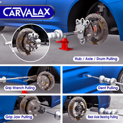 CARVALAX 23-piece kit supports dents, dings, bearing extraction