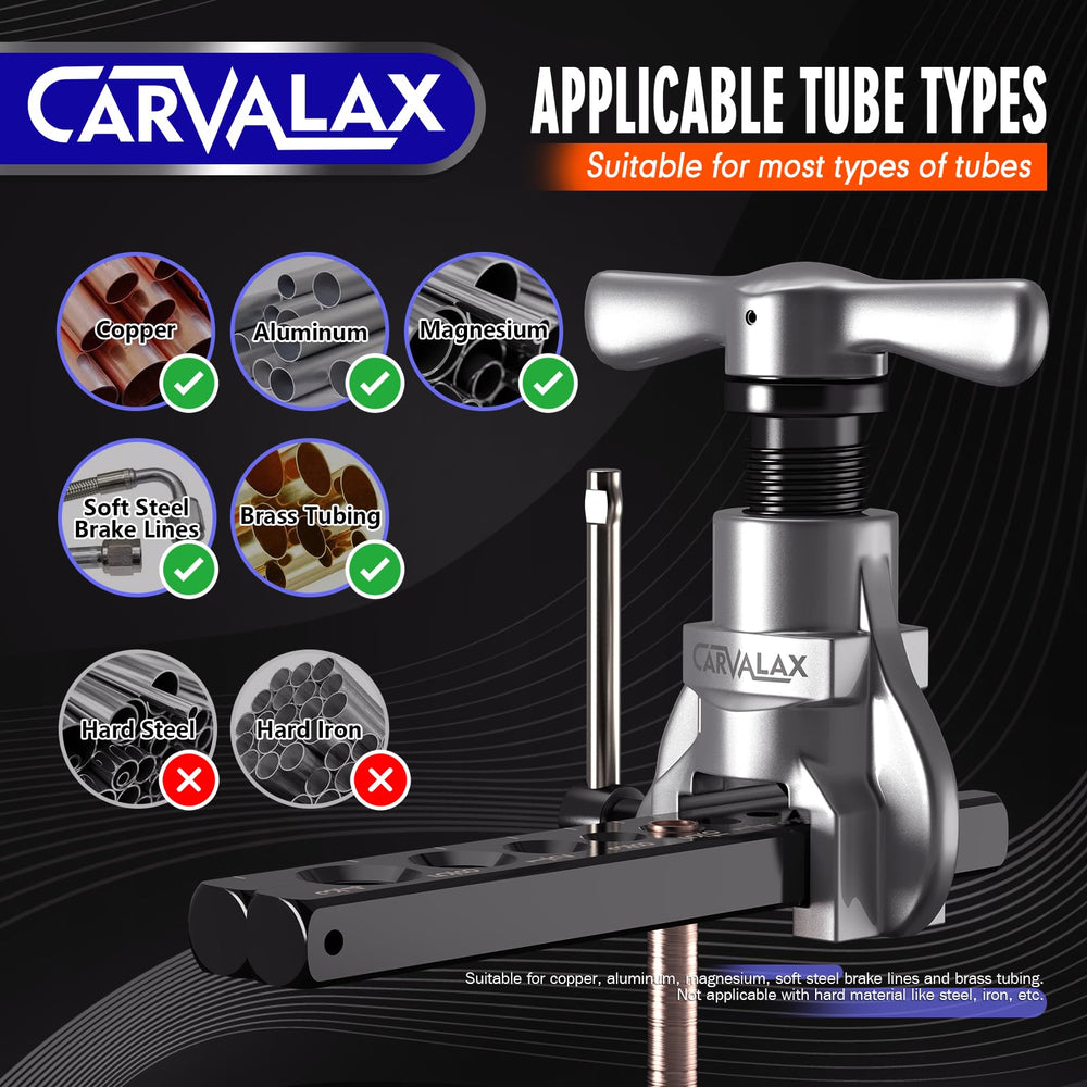 CARVALAX 45° flaring tool die 1-2 in enables leak-free connections