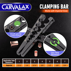 CARVALAX 45° flaring tool die 5-16 in supports sturdy flare finishes