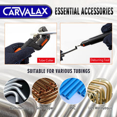 CARVALAX one-half-inch head for medium-diameter copper and aluminum bends