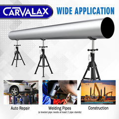 CARVALAX heavy-duty steel construction ensures durable performance.