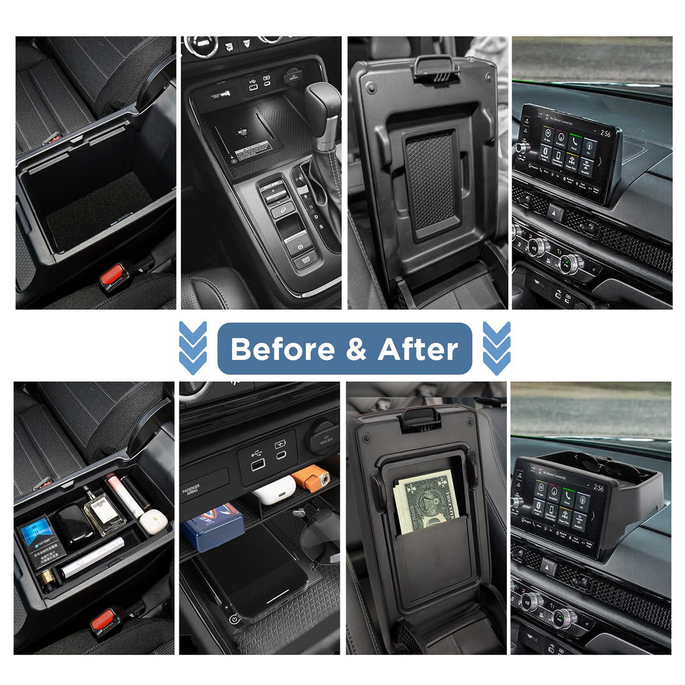 Carwiner center console partitions help you stay organized on the go
