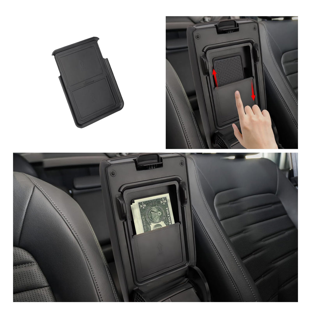 Carwiner durable ABS with rubber lining reduces noise and protects contents.