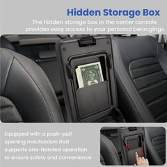 Carwiner privacy storage keeps valuables out of sight and secure