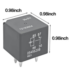 Casalytics relay 4-pin terminal close-up for secure connections