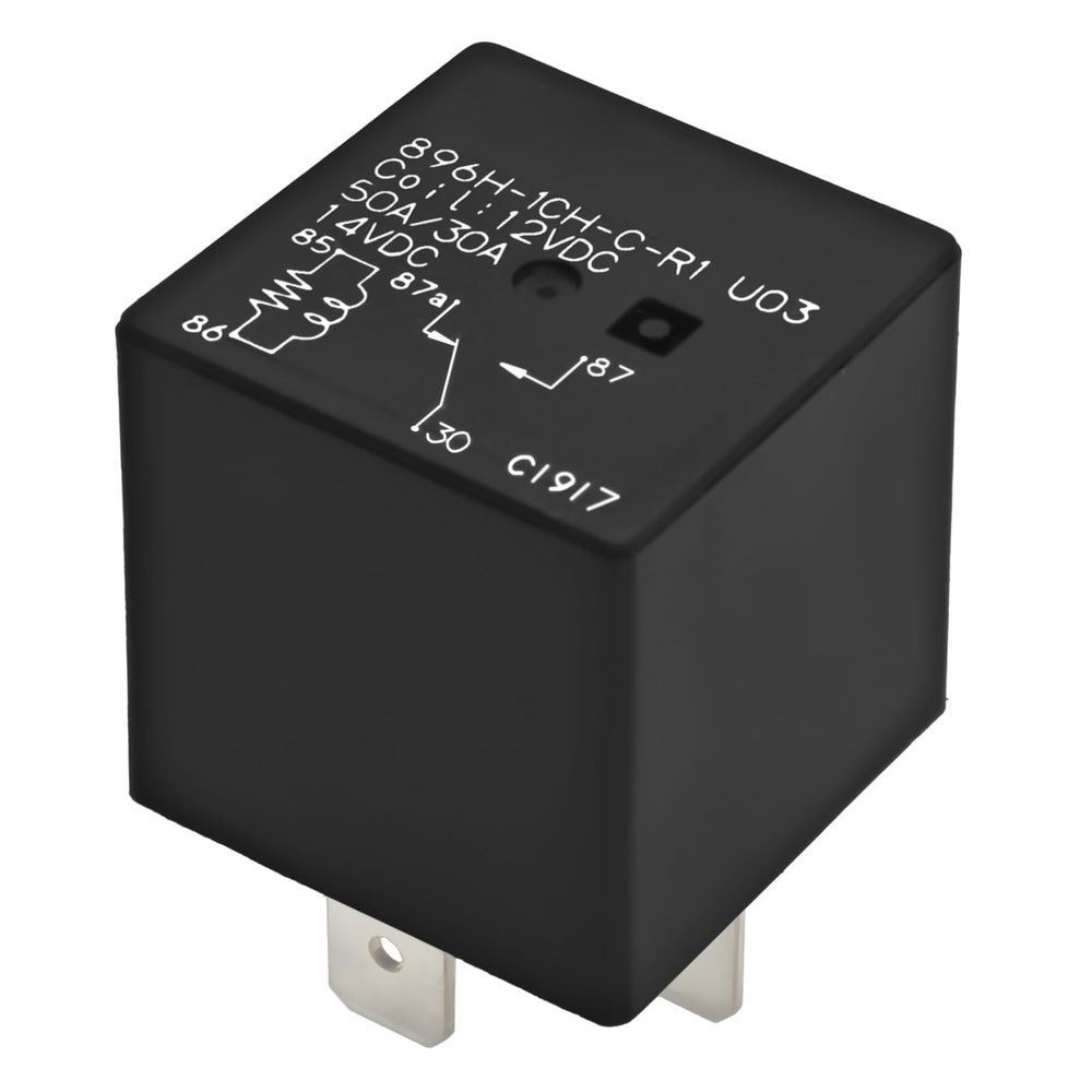 Casalytics SPDT plug-in relay simplifies wiring by avoiding soldering.