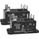 Casalytics T92P7D22-12 power relay mounted on a panel for high-load switching.