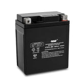 Casil YTX7L-BS 12V 7Ah battery side view, reliable motorcycle power in all conditions