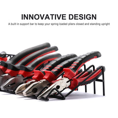 CASOMAN plier rack countertop storage keeps pliers within reach.