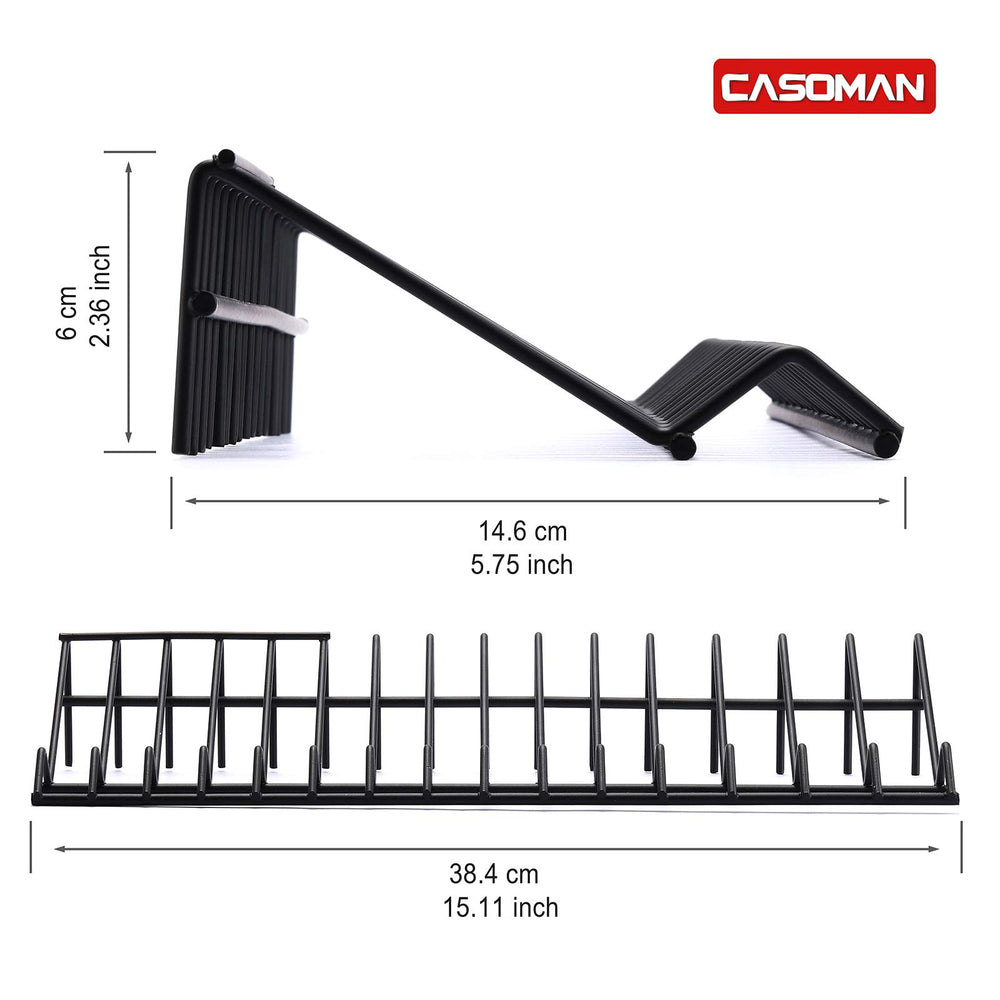 CASOMAN plier rack PVC-coated wire close-up highlights slip protection.