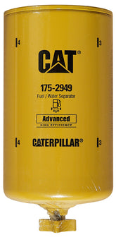 CAT 175-2949 fuel water separator front view for improved engine protection