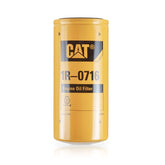 CAT 1R0716 engine oil filter main view, rugged housing for reliable filtration