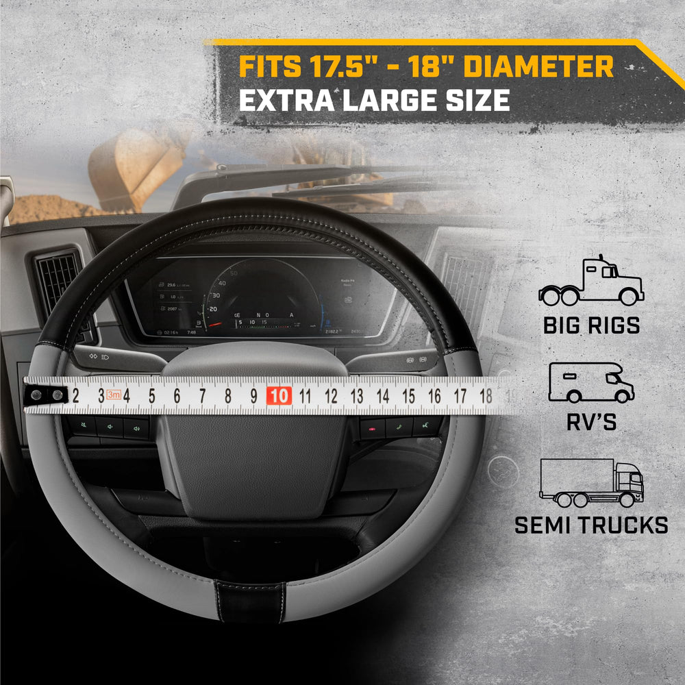 CAT BigDrive insulated grip keeps hands comfortable in hot or cold weather.