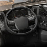 CAT BigGrip faux leather cover close-up showing enhanced grip for long drives.